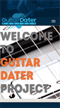 Mobile Screenshot of guitardaterproject.org